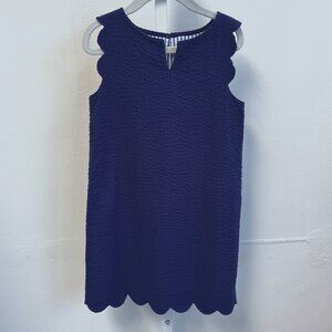 EUC Vineyard Vines Girls Scallop Dress